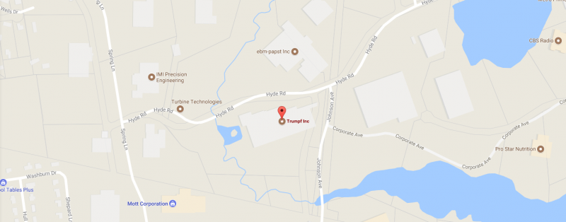 TRUMPF Map Image