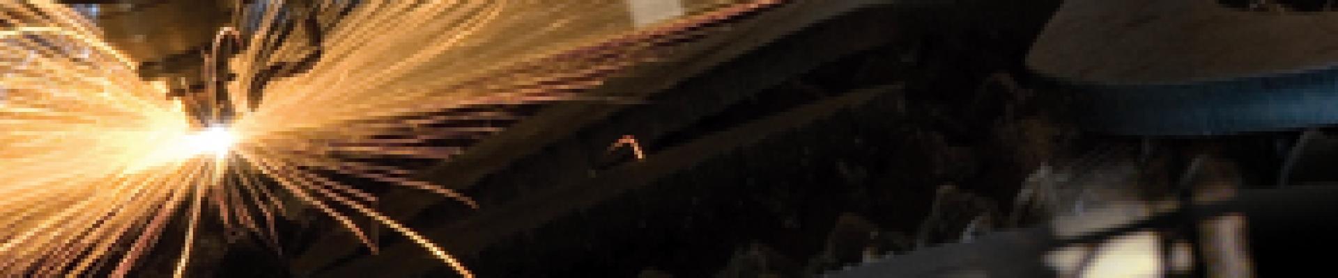 Sparking Industrial Laser