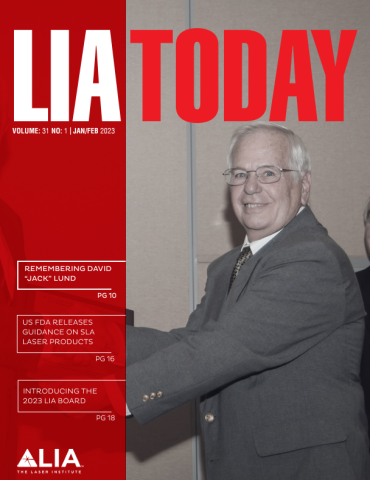 LIA Today Volume 31 Issue 1 Cover
